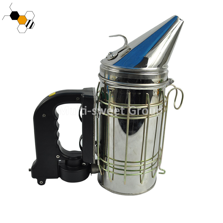 Rechargeable Electric Beekeeping Smoker Bee Treatment Stainless Steel Apiculture