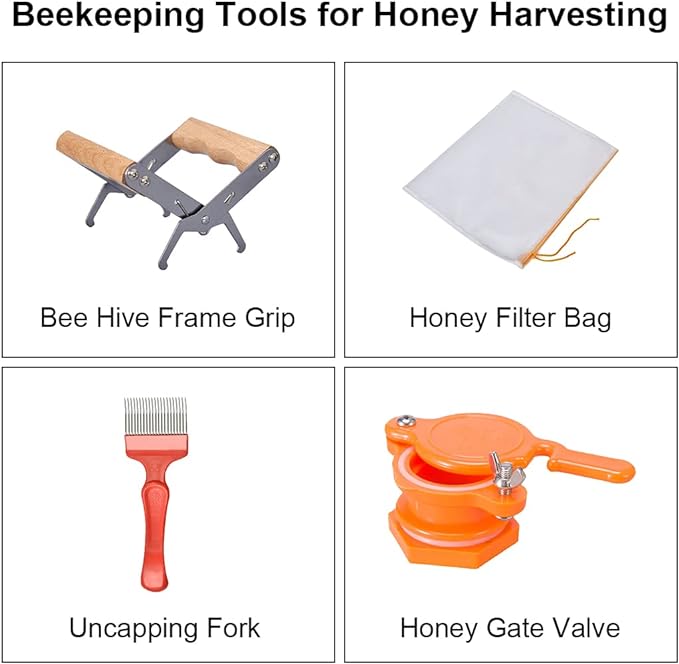 beekeeping tools for honey harvest